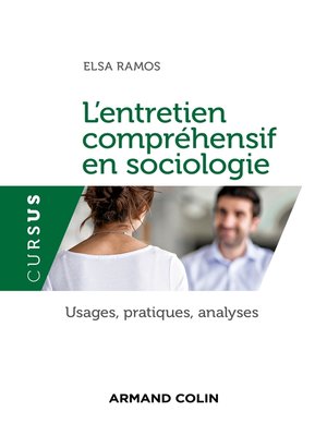 cover image of L'entretien compréhensif en sociologie